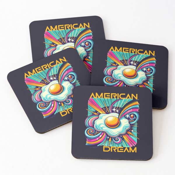 Item preview, American Dream – Fried and Scrambled Eggs designed and sold by ShineEyePirate.