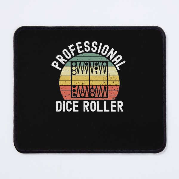 Item preview, Professional Dice Roller Funny Backgammon joke retro designed and sold by snowry.