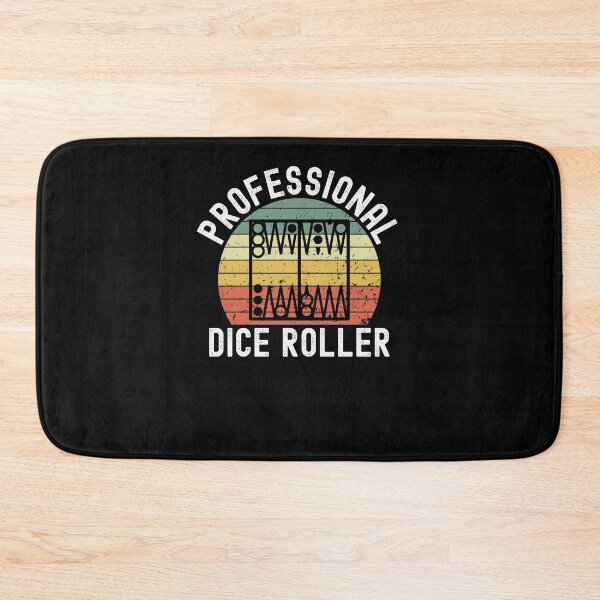 Item preview, Professional Dice Roller Funny Backgammon joke retro designed and sold by snowry.