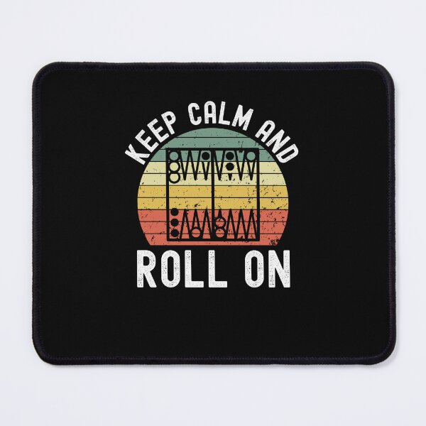 Item preview, Keep calm and roll on Funny Backgammon humor retro designed and sold by snowry.