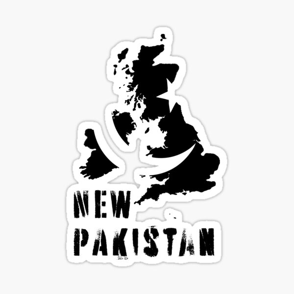 Item preview, New Pakistan UK Britain Map designed and sold by pelagio.