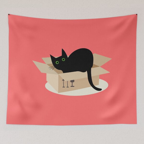 Item preview, cat in a box designed and sold by poupoune.