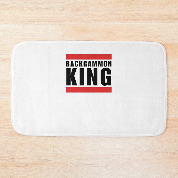 Item preview, Backgammon King Funny Backgammon joke retro designed and sold by snowry.
