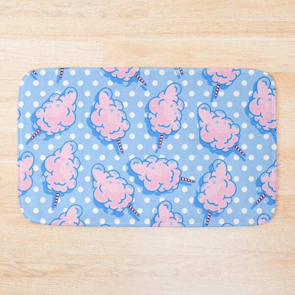 Item preview, sweet cotton candy blue dots  designed and sold by Gossip Rag.
