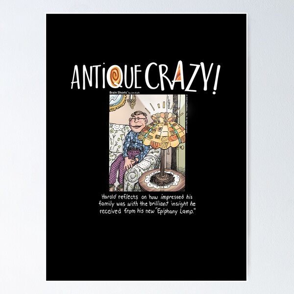 Antique Crazy Poster