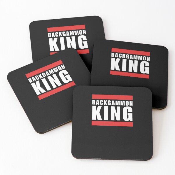 Item preview, Backgammon King Funny Backgammon joke humor retro designed and sold by snowry.