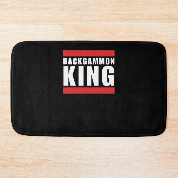 Item preview, Backgammon King Funny Backgammon joke humor retro designed and sold by snowry.