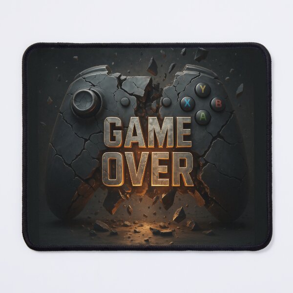 Item preview, Controller Destroyed: Game Over Epic designed and sold by OneMillionSpot.