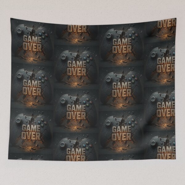 Item preview, Controller Destroyed: Game Over Epic designed and sold by OneMillionSpot.