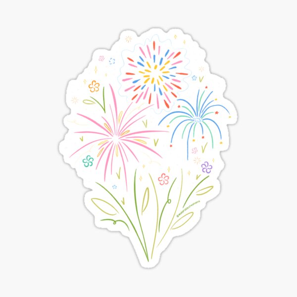 Item preview, Bouquet of Fireworks designed and sold by Mayfully.