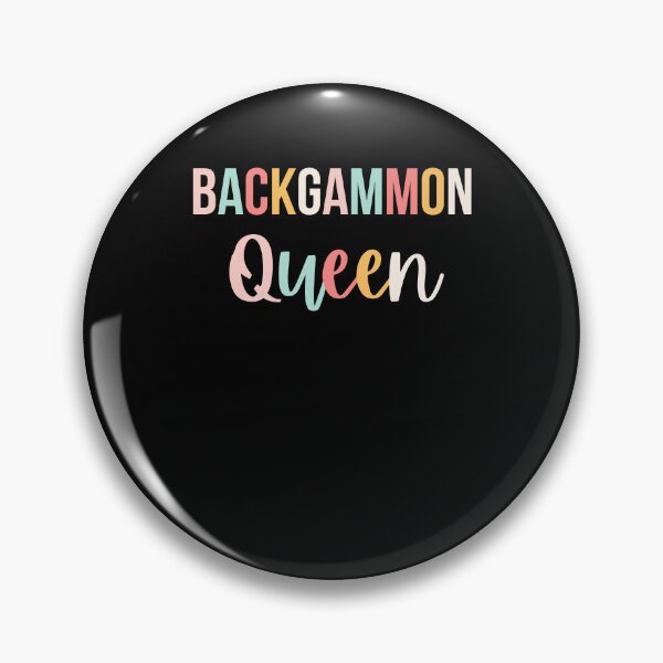 Item preview, Backgammon Queen Funny Backgammon joke cute designed and sold by snowry.