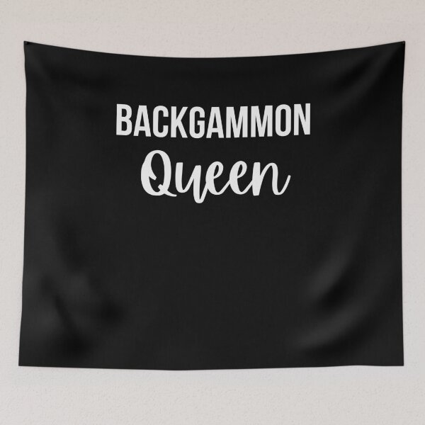 Item preview, Backgammon Queen Funny Backgammon humor cute designed and sold by snowry.