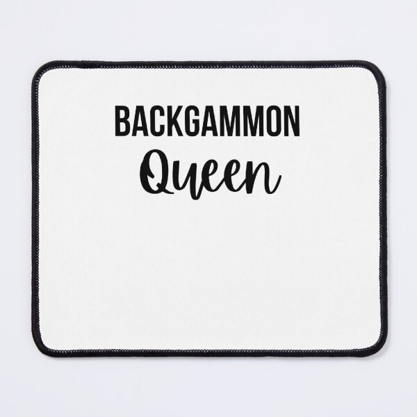 Item preview, Cute Backgammon Queen Funny Backgammon humor designed and sold by snowry.
