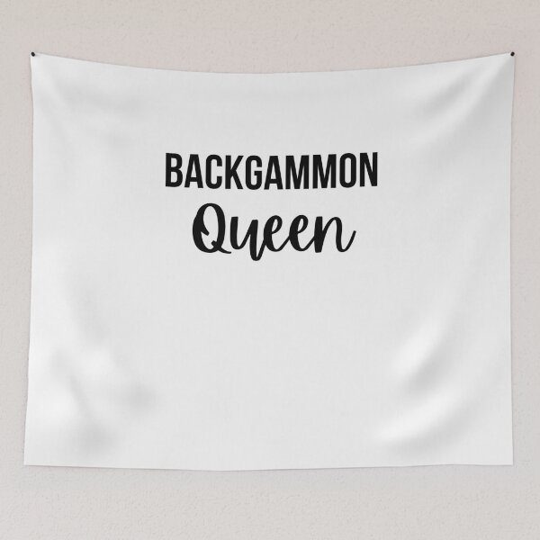 Item preview, Cute Backgammon Queen Funny Backgammon humor designed and sold by snowry.