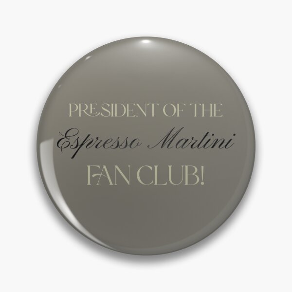 Item preview, Espresso Martini Fan Club  designed and sold by Stickers by @molllyclare.