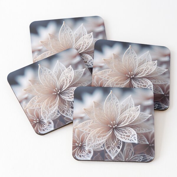 Item preview, 3D printed filigram flower designed and sold by Crisverona.