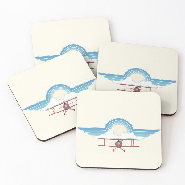 Item preview, Pitts Biplane Blue Sky Pilot Wings Aviation Design designed and sold by skye-studio.