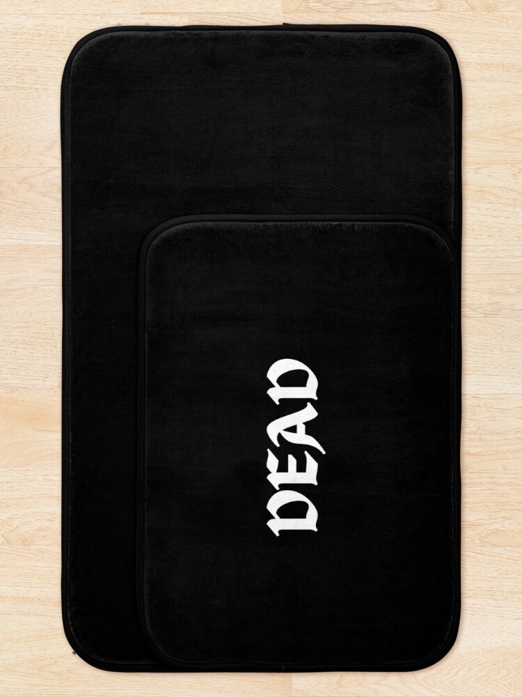 Thumbnail 5 of 6, Bath Mat, Dead designed and sold by Naquo.