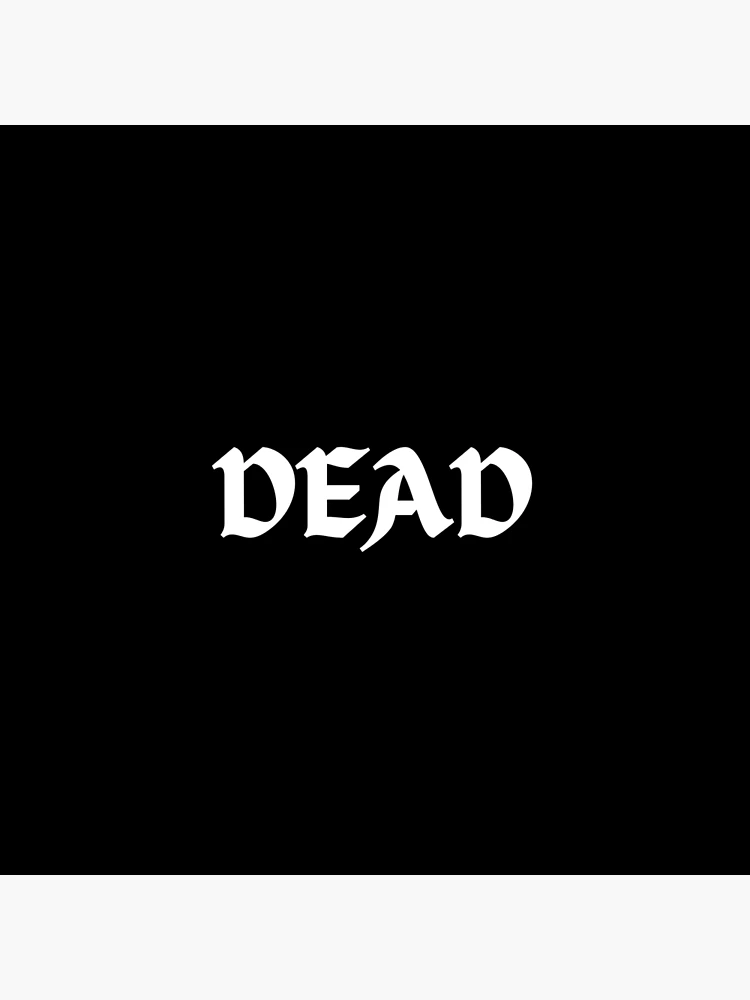 Thumbnail 3 of 3, Poster, Dead designed and sold by Naquo.