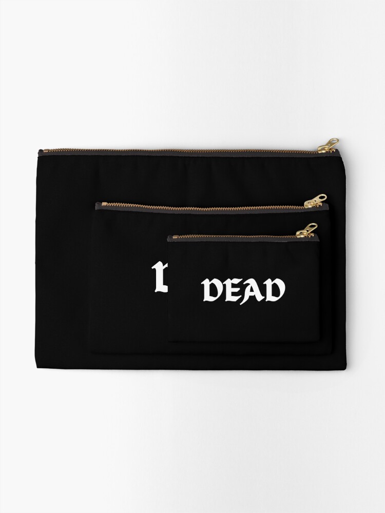 Thumbnail 2 of 4, Zipper Pouch, Dead designed and sold by Naquo.