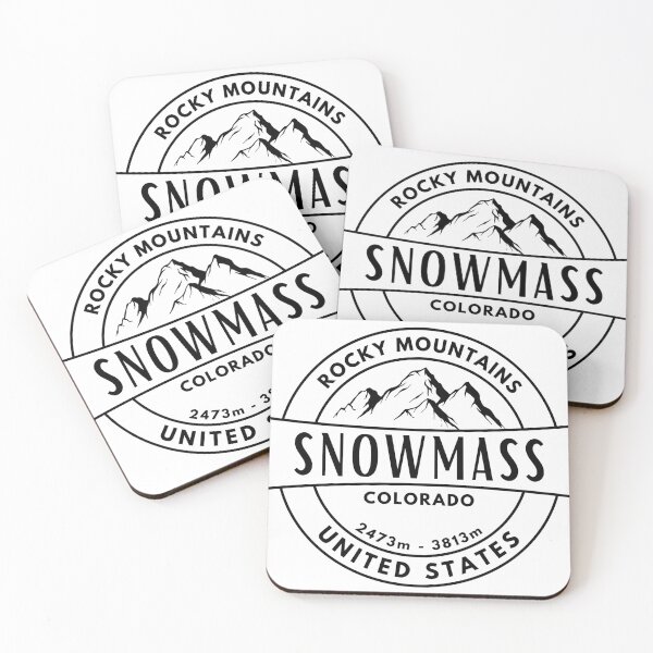 Item preview, Snowmass - Colorado - United States  designed and sold by GoodOldVintage.