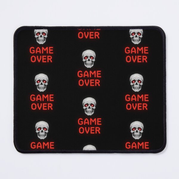 Item preview, Game Over Retro Skull Pixel Art designed and sold by OneMillionSpot.