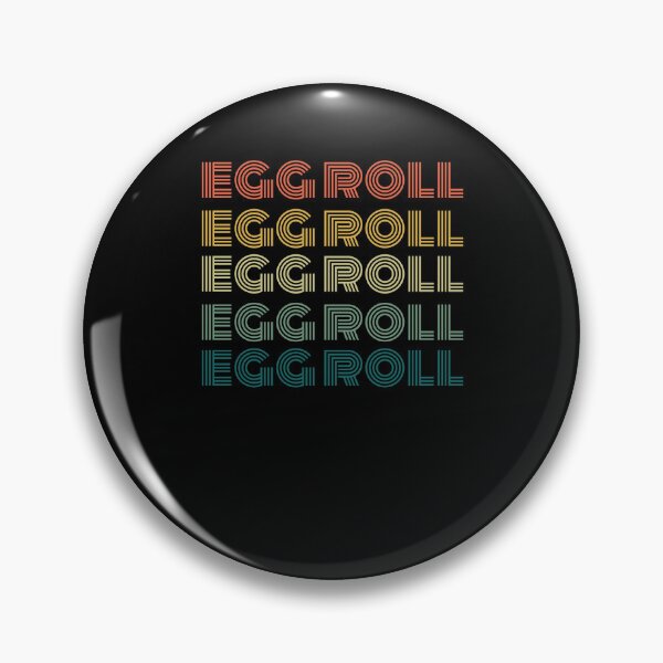 Item preview, Retro Egg Roll funny egg roll lover egg roll fan humor designed and sold by snowry.