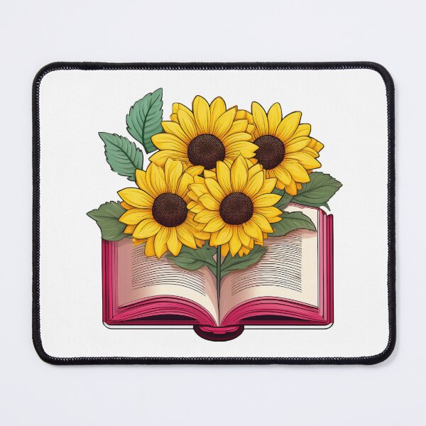 Item preview, Sunflower opening book sticker designed and sold by DesignPMG.