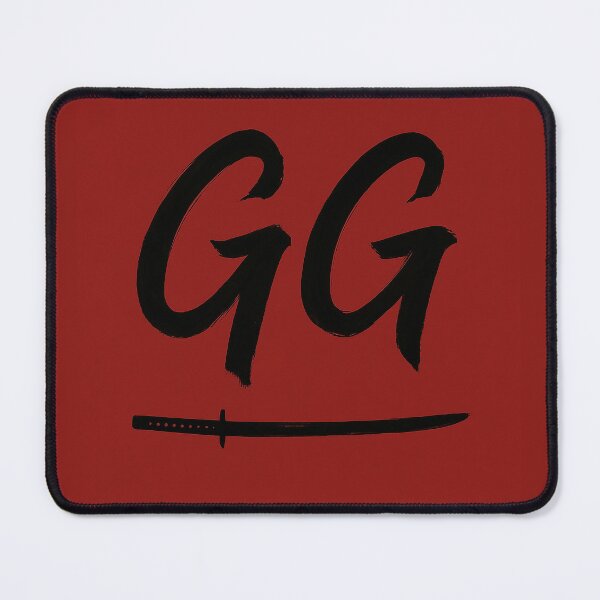 Item preview, GG Samurai Japanese Gamer Style designed and sold by OneMillionSpot.