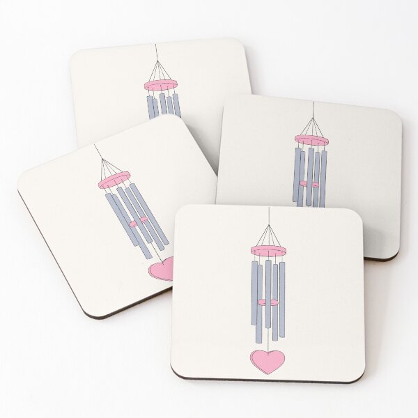 Item preview, Heart Windchime Doodle designed and sold by Mayfully.