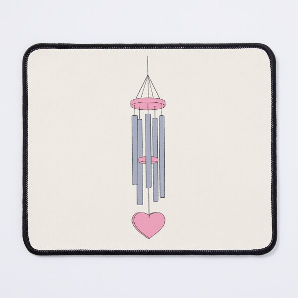 Item preview, Heart Windchime Doodle designed and sold by Mayfully.