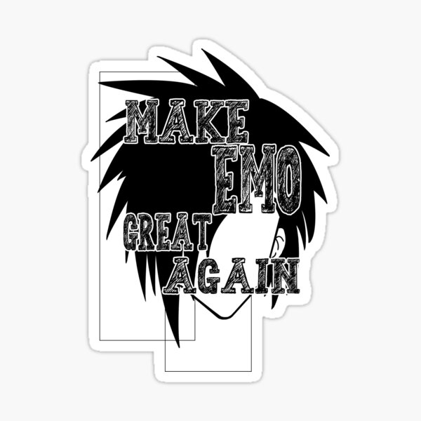 Item preview, Make Emo Great Again designed and sold by Dragaodemadeira.