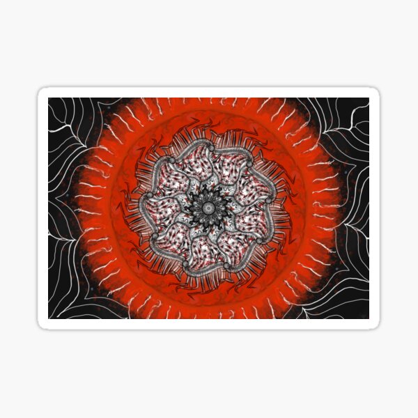 Item preview, Horror Mandala designed and sold by COZA MUERTE.