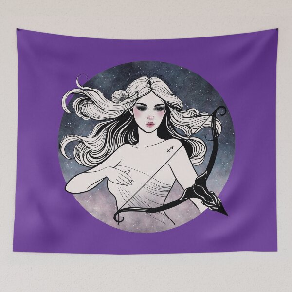 Item preview, Sierra the Sagittarius - Dark Amethyst designed and sold by MaryAura.