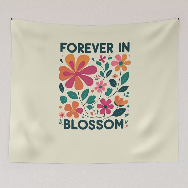 Item preview, Forever in bloom – flower design designed and sold by ApriNoeScor.