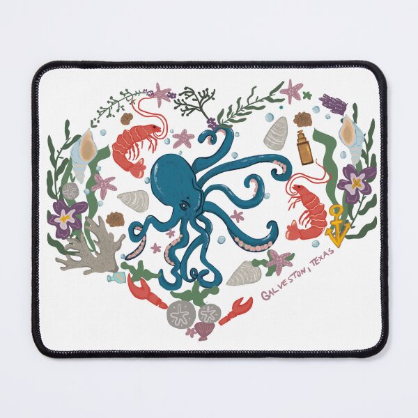Item preview, Sea Treasure Collage designed and sold by Wild-N-Whimsy.