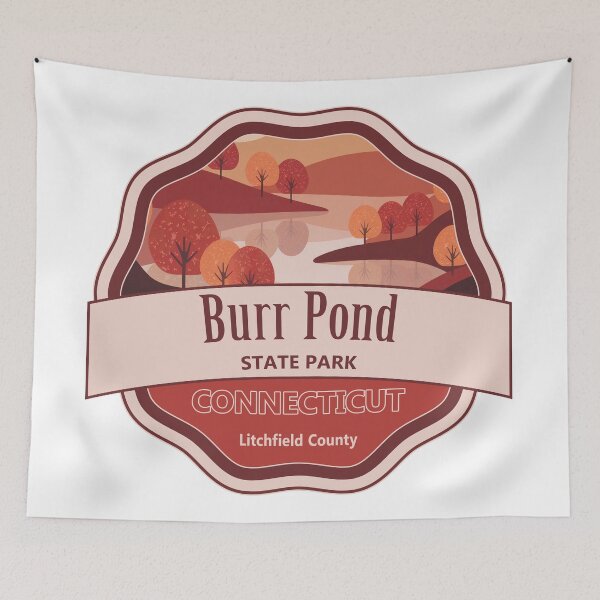 Item preview, Burr Pond State Park Litchfield County Connecticut designed and sold by Wanderful-roads.