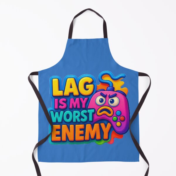 Item preview, Gaming without lag – humorous design designed and sold by Girih.