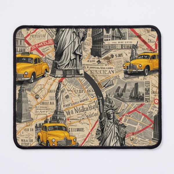 Item preview, Vintage Empire State Pattern designed and sold by Trend-Labs.