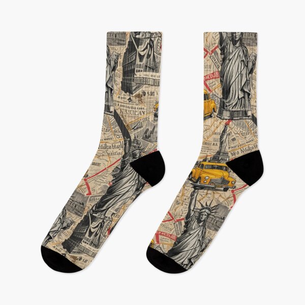 Item preview, Vintage Empire State Pattern designed and sold by Trend-Labs.