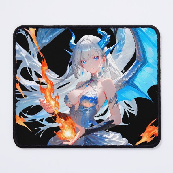 Item preview, Ice & Flame – The Elemental Queen designed and sold by LunattaStore.