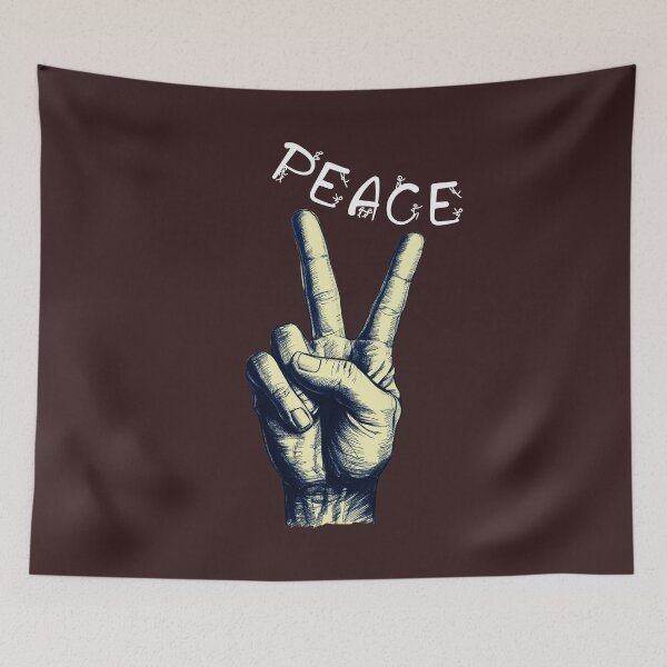 Item preview, MAKE PEACE by MJLO, Collection - Funny Faces, smile #1 designed and sold by MJLO STORY TIME.