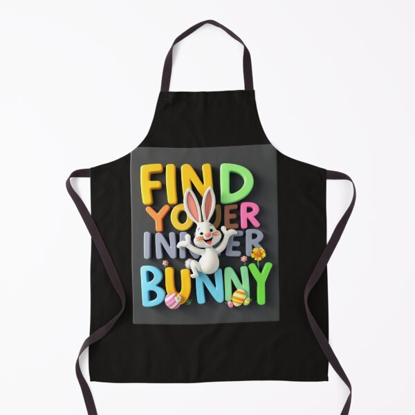 Item preview, FIND YOUR INNER BUNNY: Cute and Motivational T-Shirt Design designed and sold by Mikel-empire.