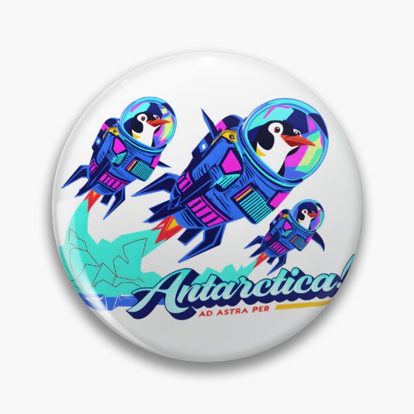 Item preview, Blast Off to Antarctica: Penguins in Space designed and sold by AnnDesignStudio.