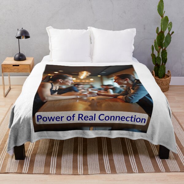 Item preview, The Power of Real Connection in a Digital World designed and sold by Make It A Better Day.