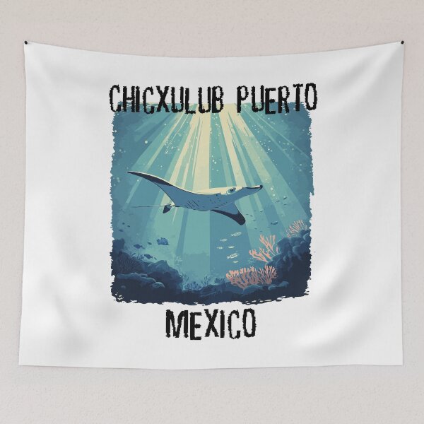 Item preview, Chicxulub Puerto (with Black Lettering) designed and sold by VelvetRoom.