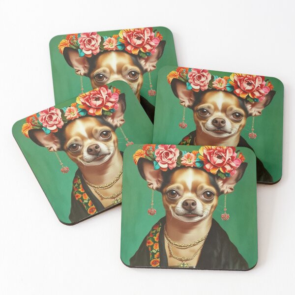 Item preview, Frida Kahuahua designed and sold by Chihuahuaverse.