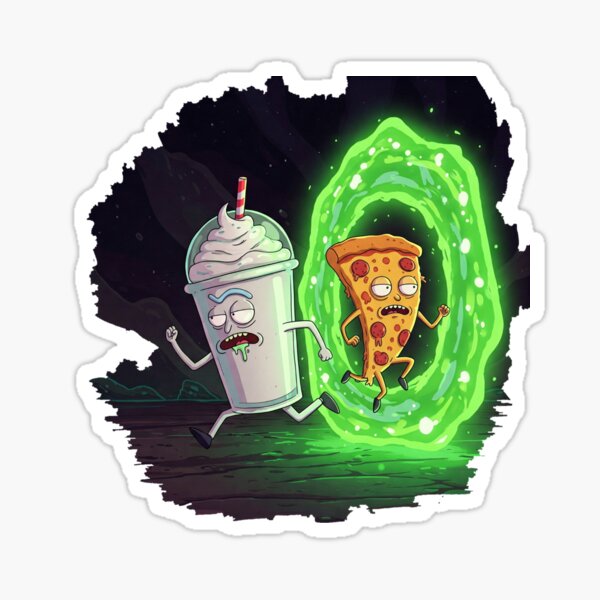Lampe murale Pistolet Portail Rick et Morty