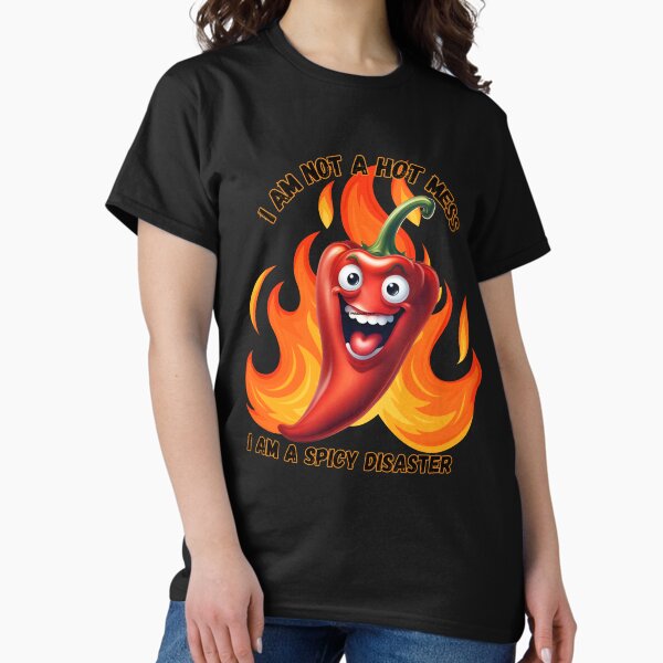 Artikel-Vorschau von Ich bin kein heißes Durcheinander, designt und verkauft von Tragedyshop.