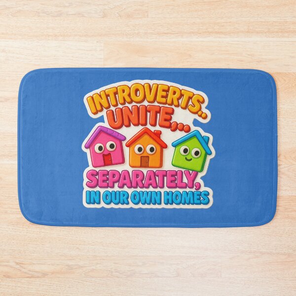 Aperçu de l'œuvre Introverted united – un design humoristique pour la maison créée et vendue par Girih.